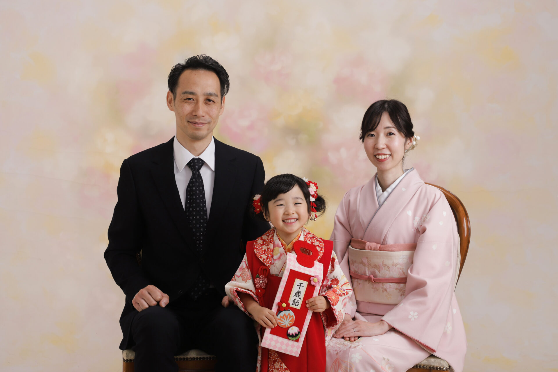 奈良市・生駒市・精華町_七五三_撮影_家族写真_訪問着